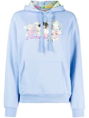 Fiorucci Alpine Angels pullover hoodie - Blue