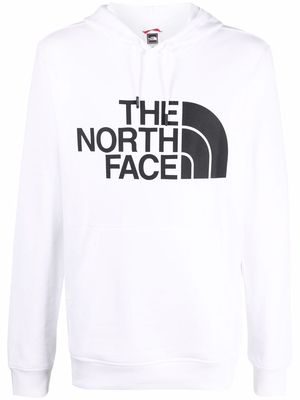 The North Face logo-print pullover hoodie - White