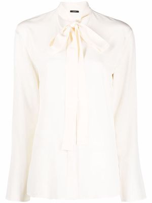 JOSEPH Bayne silk blouse - Neutrals