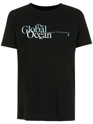 Osklen Global Ocean cotton T-shirt - Black