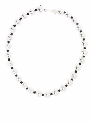 Sophie Buhai Orb collar necklace - Silver