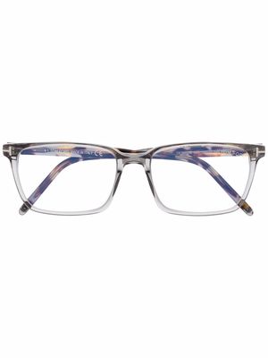 TOM FORD Eyewear square frame glasses - Grey