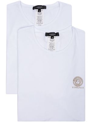 Versace Medusa Crest set of two T-shirts - White