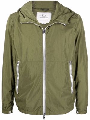 Woolrich hooded zip-fastening jacket - Green