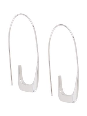 BAR JEWELLERY Linea earrings - Silver