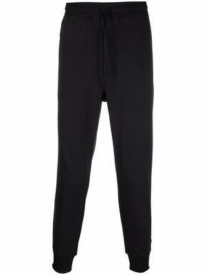 Y-3 tapered-leg joggers - Black