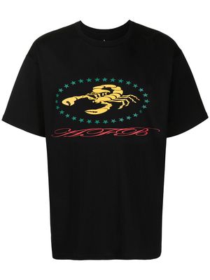 AFB scorpion-print T-shirt - Black