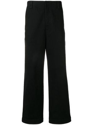 Acne Studios clean front trousers - Black