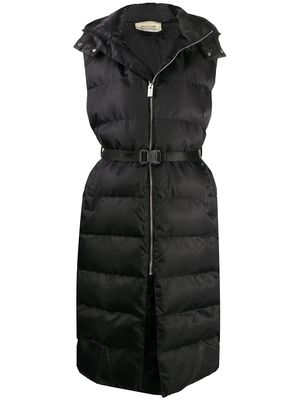 1017 ALYX 9SM buckle-waist longline quilted gilet - Black