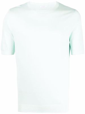 Malo round neck cotton T-shirt - Green