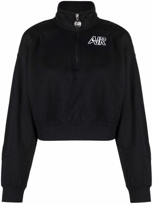 Nike Air cropped pullover sweatshirt - Black
