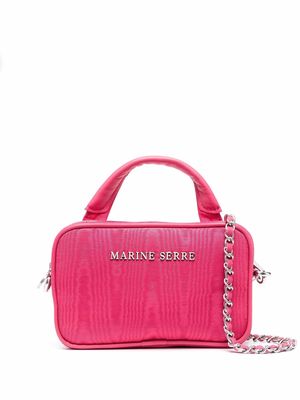 Marine Serre mini Madame tote bag - Pink