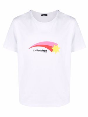 MSFTSrep logo-print T-shirt - White
