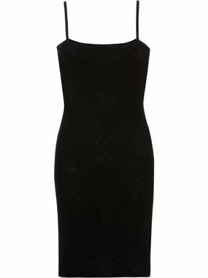 JW Anderson knitted camisole mini dress - Black
