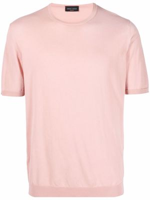 Roberto Collina crew-neck T-shirt - Pink