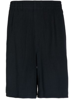 Armani Exchange elasticated-waist bermuda shorts - Blue