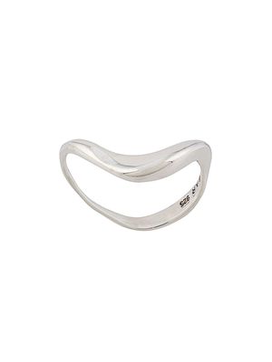 BAR JEWELLERY large Wave ring - Silver