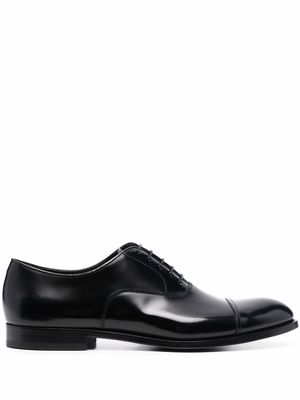 Doucal's lace up Oxford shoes - Black