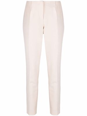 Blumarine slim-cut tailored trousers - Neutrals