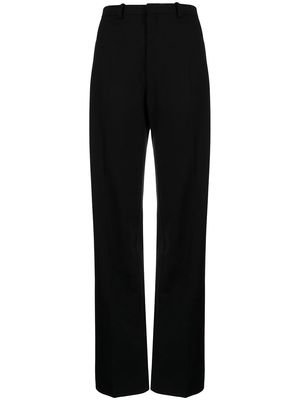 Nº21 wide-leg tailored trousers - Black