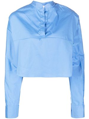 BONDI BORN Ios organic cotton shirt - Blue