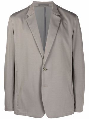 Attachment unlined cotton blazer - Grey