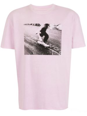 Osklen photography print T-shirt - Pink