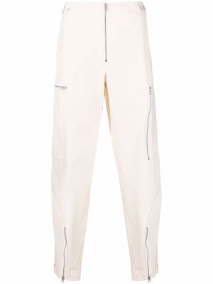Jil Sander zip-embellished trousers - Neutrals