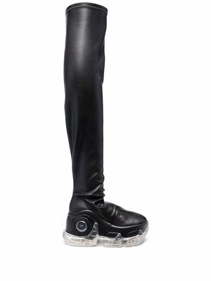SWEAR Air Revive over-the-knee platform boots - Black