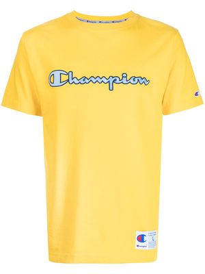 Carhartt WIP x Champion embroidered logo T-shirt - Yellow