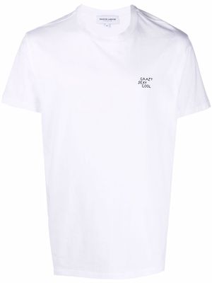 Maison Labiche slogan-print cotton T-shirt - White