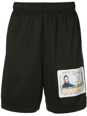 Supreme patch detail shorts - Black