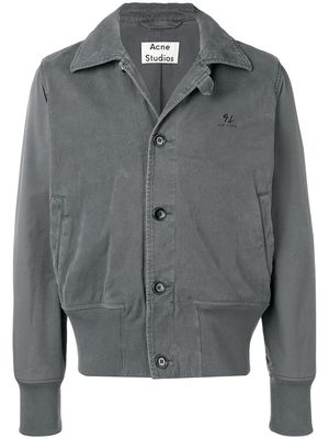 Acne Studios Button front jacket - Grey