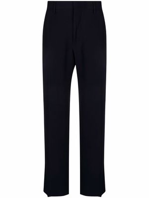 Sunflower pressed-crease four-pocket tailored trousers - Blue