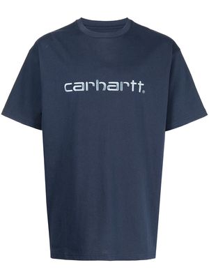 Carhartt WIP logo print T-shirt - Blue