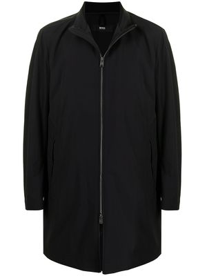 BOSS lightweight zipped jacket - Black