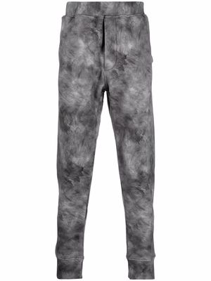Dsquared2 tie-dye tracksuit bottoms - Grey
