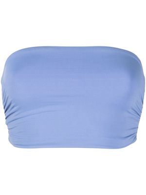 BONDI BORN Raina bikini top - Blue