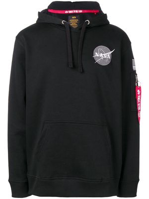 Alpha Industries Nasa hoodie - Black