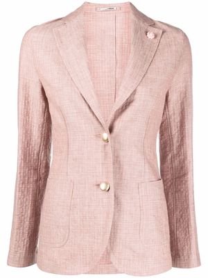 Lardini single-breasted blazer - Pink