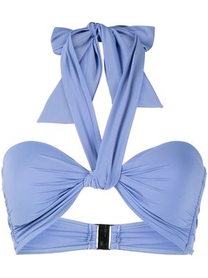BONDI BORN Sylve bikini top - Blue