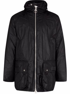 Barbour Scalpay waxed hunting jacket - Black