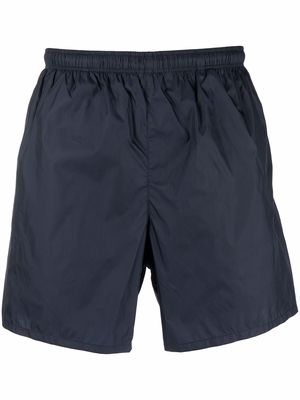 Our Legacy elasticated-waist two-pocket swim shorts - Blue