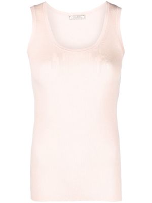 Nina Ricci ribbed-knit vest - Neutrals