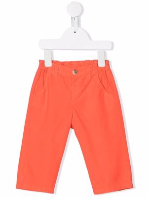 Bonpoint elasticated-waistband trousers - Pink