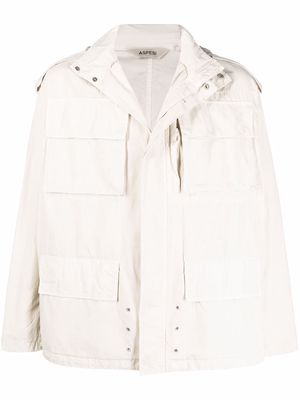 ASPESI cargo pocket jacket - Neutrals