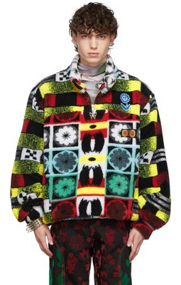 Chopova Lowena SSENSE Exclusive Petzi Multi Fleece Pullover Sweater