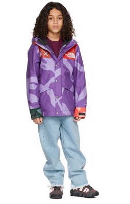 The North Face Kids Kids Purple KAWS Edition 1986 Mountain Big Kids Jacket