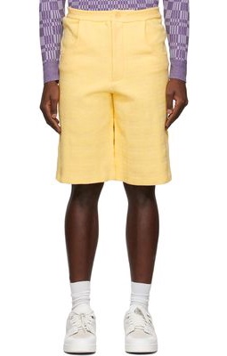 Jacquemus Yellow 'Le Shorts Citron' Shorts