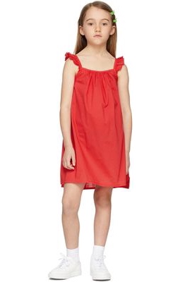 Longlivethequeen Kids Red Summer Dress